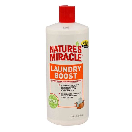 Nature's Miracle Laundry Boost Stain Средство для стирки для уничтожения пятен и запаха – интернет-магазин Ле’Муррр