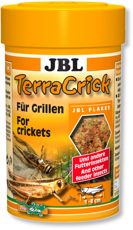 JBL TerraCrick Корм для сверчков и других кормовых насекомых, 100 мл – интернет-магазин Ле’Муррр