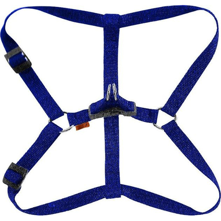 Collar Dog Extreme Шлейка нейлоновая для собак, ширина 2 см, обхват 50-80 см, синяя – интернет-магазин Ле’Муррр