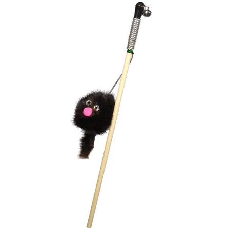 GoSi Игрушка для кошек Зверек на веревке – интернет-магазин Ле’Муррр