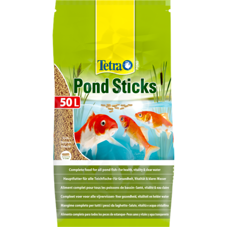 TetraPond Sticks Основной корм для всех видов прудовых рыб – интернет-магазин Ле’Муррр