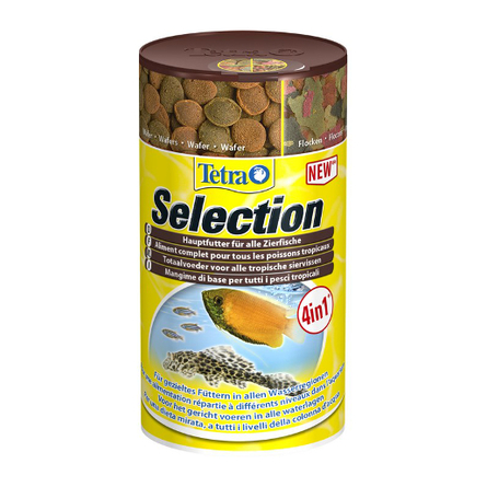 Tetra Selection набор из 4 видов сухих кормов для аквариумных рыб – интернет-магазин Ле’Муррр
