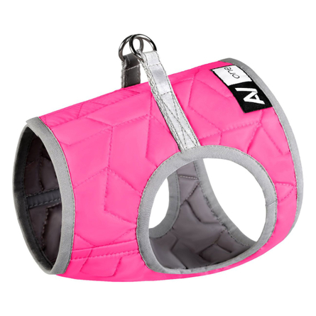 Collar AiryVest One XS3 Мягкая шлейка для собак, розовая – интернет-магазин Ле’Муррр