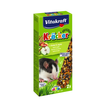 VITAKRAFT Крекеры для крыс с кукурузой и фруктами – интернет-магазин Ле’Муррр