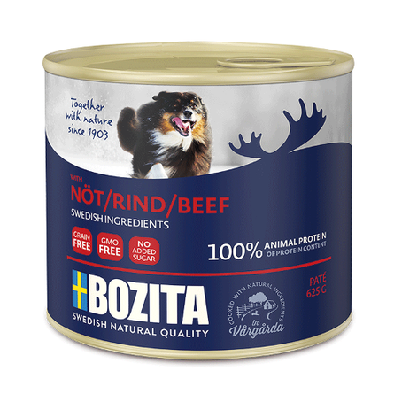 BOZITA Beef Паштет для взрослых собак всех пород (с говядиной) – интернет-магазин Ле’Муррр