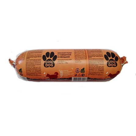 MiniMe Cool Dog Мясной ролл для взрослых собак средних и крупных пород (с говядиной) – интернет-магазин Ле’Муррр