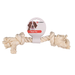 Flamingo Игрушка для собак Канат плетеный 2 узла, белый, 35см – интернет-магазин Ле’Муррр
