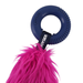 JOYSER Puppy Игрушка для собак Хвост с резиновым кольцом с пищалкой, размер S, розовый, 20 см – интернет-магазин Ле’Муррр