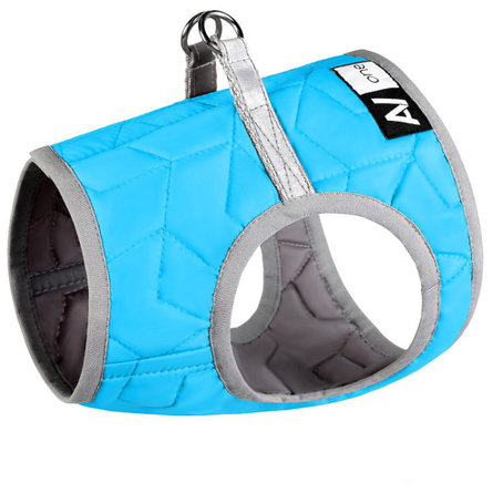 Collar AiryVest One XS1 Мягкая шлейка для собак, голубая – интернет-магазин Ле’Муррр
