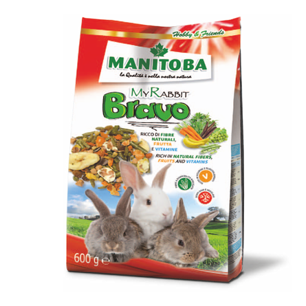 Manitoba My Rabbit Bravo Manitoba My Rabbit Bravo Корм для карликовых кроликов (с овощами и фруктами) – интернет-магазин Ле’Муррр