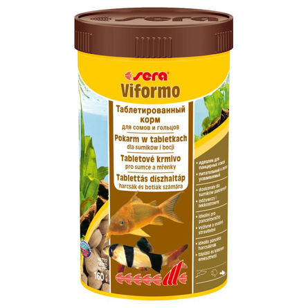 Sera Viformo корм для сомиков и вьюновых – интернет-магазин Ле’Муррр