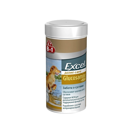 8in1 Excel Glucosamine + MSM Добавка для здоровья суставов – интернет-магазин Ле’Муррр