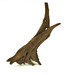 UDeco Chinese Driftwood XS натуральная коряга 