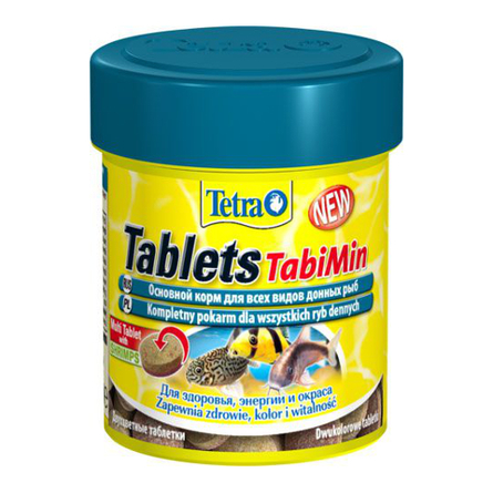 Tetra TabiMin Tablets Основной корм для всех видов донных рыб – интернет-магазин Ле’Муррр