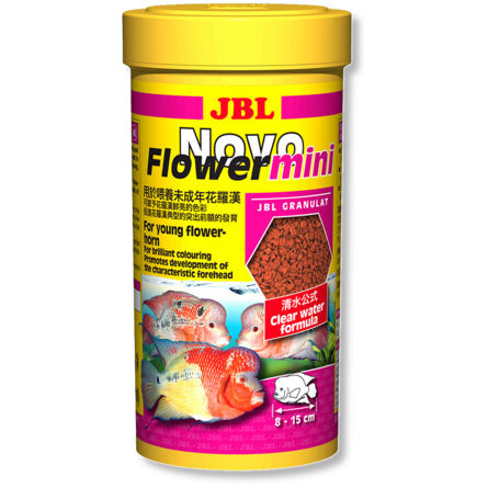 JBL NovoFlower mini Основной корм для небольших и средних цихлид, гранулы – интернет-магазин Ле’Муррр