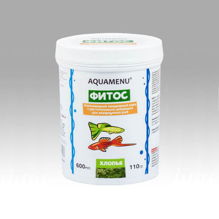 AQUAMENU Фитос сухой корм для растительноядных аквариумных рыб – интернет-магазин Ле’Муррр